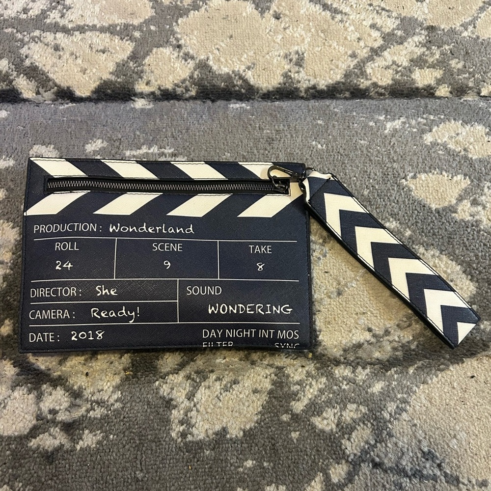 Lights Camera Action Shoulder Bag Includes Strap,… - image 1